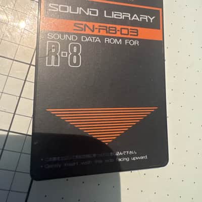 Roland SN-R8-03 Sound Effects card 1992 - Black