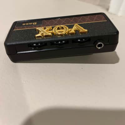 Vox amPlug 2 Bass Battery-Powered Bass Guitar Headphone Amplifier 2015 - 2019 - Black / Blue Diamond image 3