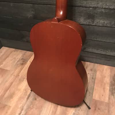 Favilla 1960's All Solid Mahogany USA Made Classical Acoustic Guitar w/ Case image 8