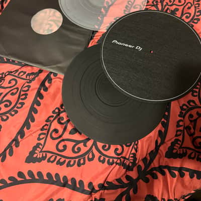 Pioneer Original 12" Turntable Slip mats Black image 2