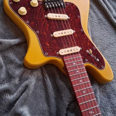 Neocas+er | Al Cobb Luthier handmade, classic-styled, vintage-inspired, headless, multiscale guitar image 6