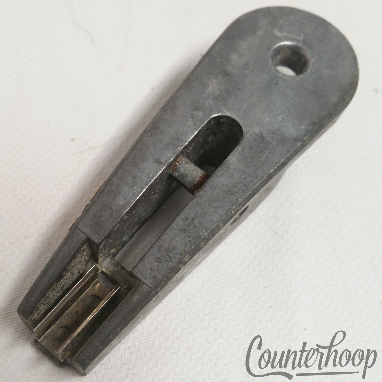 Rogers Supreme Bass Drum Pedal Heel Plate Rod Connector Aluminum #610659 70s USA — main photograph