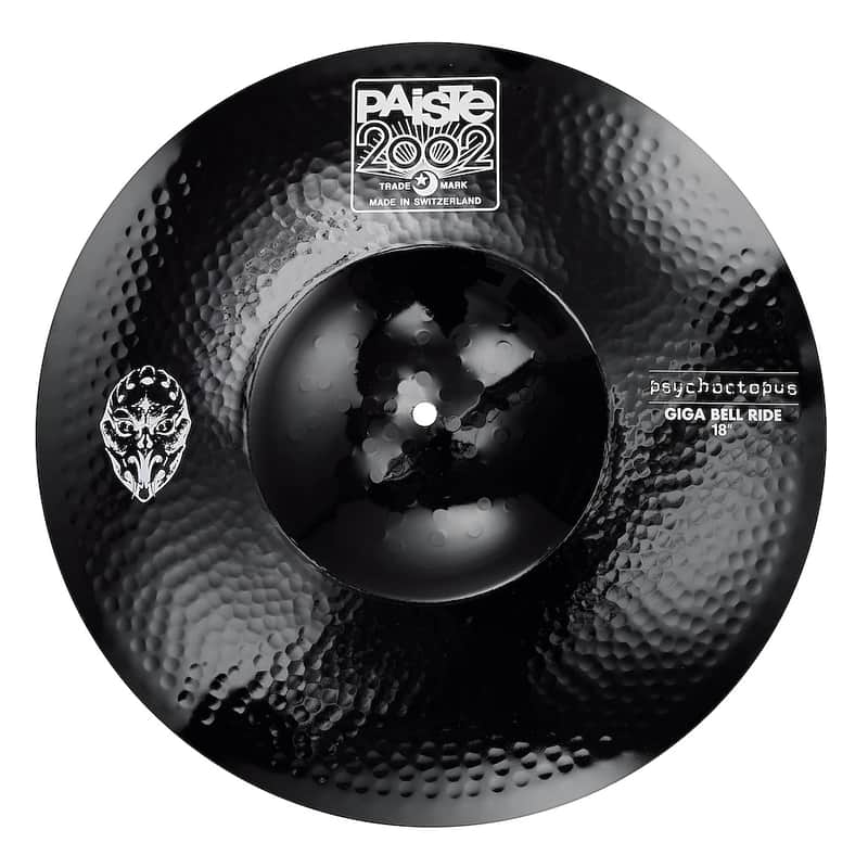 Paiste 18" 2002 Aquiles Priester Psychoctopus Giga Bell Ride Cymbal image 1