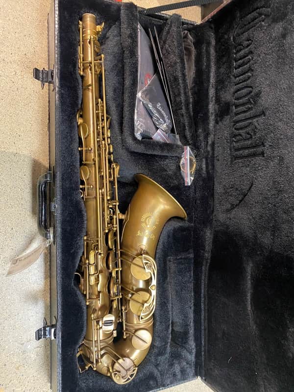 Cannonball T5BR Tenor Saxophone - Brute Finish image 1