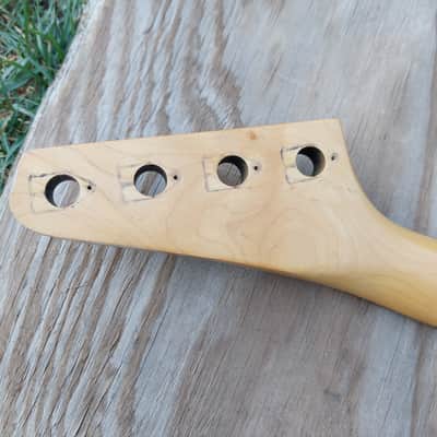 Charvel Eliminator Bass Neck 24 frets Fretless Bolt in MIJ Vintage image 10