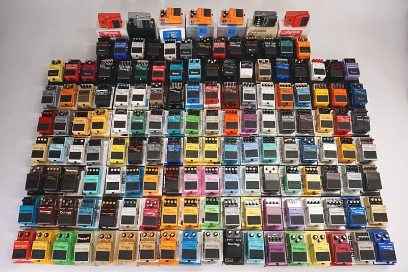 Complete Boss Compact Pedal Collection w/Original Boxes | +Extras image 1