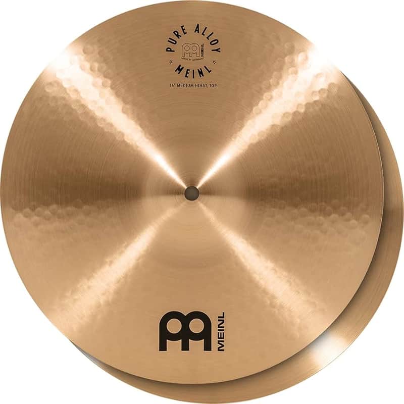 Meinl Pure Alloy Medium Hi-Hats - 14" image 1