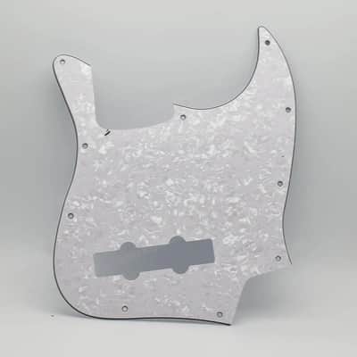 Yellow Pearl Jazz Bass Style Pickguard Scratch Plate image 2