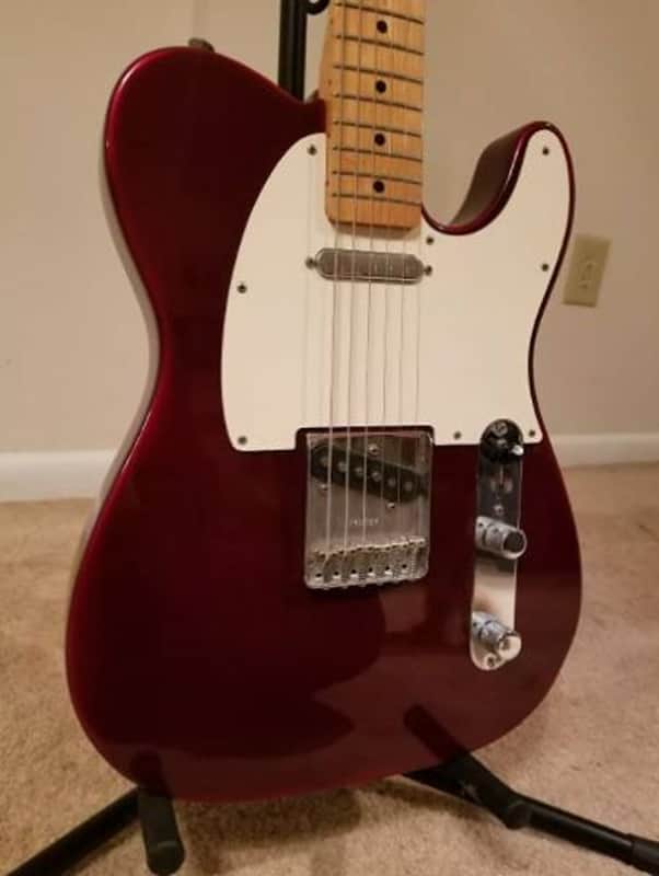 Fender  Telecaster James Burton  Signature Model 1996 Candy Apple image 1