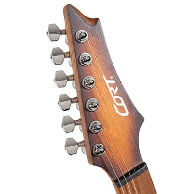 Cort X700 Triality Open Pore Vintage Burst w/Gigbag image 9