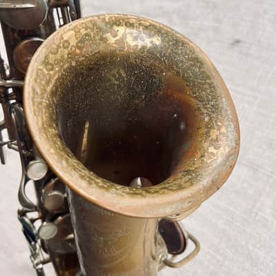 Elkhart by Buescher 21A Alto Saxophone Eb – 1930s Vintage #105129 image 3