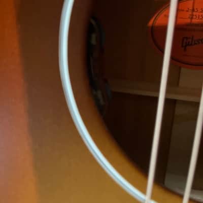 Gibson J-45 '50s Faded 2022 - Present - Faded Sunburst image 5