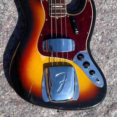 Fender Jazz Bass 1966 - Sunburst image 8