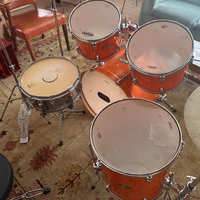 Mapex M series 4 pc Shell Pack Orange Lacquer image 4