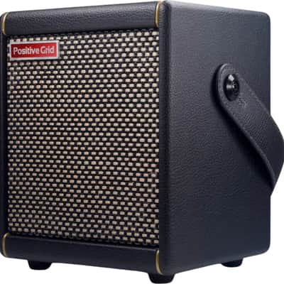 Positive Grid Spark Mini Portable Smart Guitar Amplifier, 10W, Black image 2