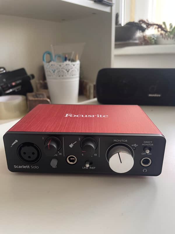 Focusrite Scarlett Solo 2nd Gen USB Audio Interface