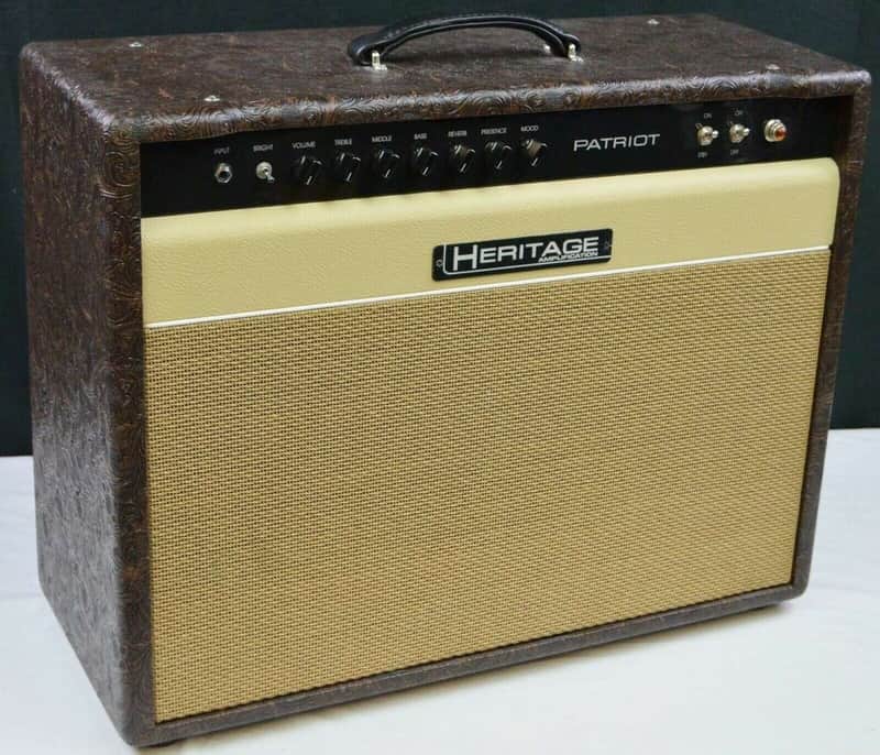 Heritage Amplification Patriot 2x12 Tube Guitar Combo Amp #2P062202 C image 1
