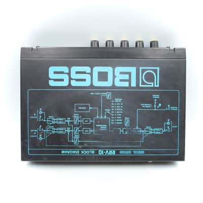 Boss RRV-10 Digital Reverb Micro Rack Series Made in Japan Guitar Effect Processor image 9