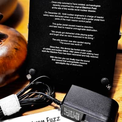 RML Retro Mechanical Labs Electron FUZZ Custom in Fallout Black image 4