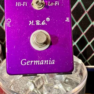 HBE Home Brew Electronic GERMANIA 44 LIMITED EDITION 2005 - METALLIC PURPLE TREBLE BOOSTER image 5