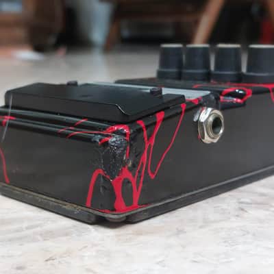DOD Death Metal Distortion FX86 1990s - Airbrush Black and Red (1st Edition) image 11