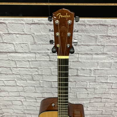 Fender CC 60SCE Natural Acoustic Guitar image 3