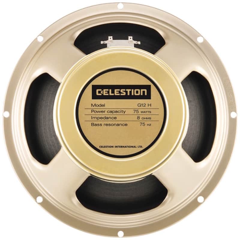 Celestion G12H-75 Creamback Guitar Speaker (12 Inch, 75 Watts, 8 Ohms) image 1