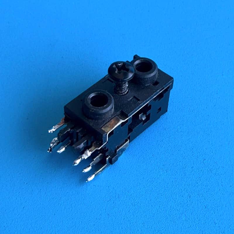 Acoustic A15V Guitar Amplifier Part: 1/8" Aux Phone Input/Output Socket Combo image 1