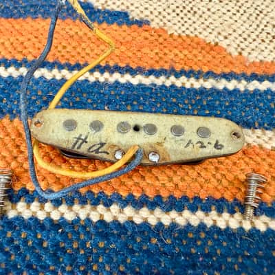 Vintage 1960's Fender Mustang-Duo Sonic-Musicmaster Grey Bottom Pickup ~1965 image 5