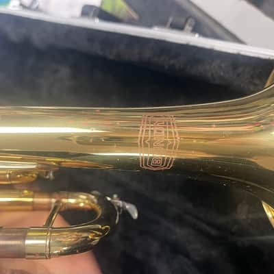 Bundy BTR-300 Series Student Bb Trumpet 2010s - Lacquered Brass image 2