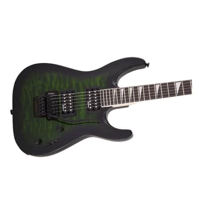 Jackson JS Series Dinky Arch Top JS32Q DKA Guitar Transparent Green Burst image 9
