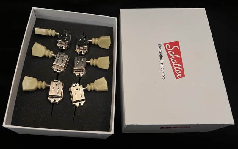 Original Schaller Deluxe 3+3 Tuners image 1