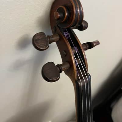 Beautiful Mittenwald c1870s 4/4 Full Size Antique Violin & Case - 'A. Smillie' image 4