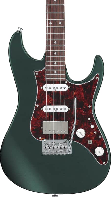 Ibanez AZ2204N Prestige Electric Guitar, Rosewood Fingerboard, Ivy Green Metallic image 1