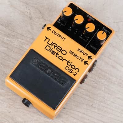 Boss DS-2 Turbo Distortion Pedal 1997 Orange | Reverb Sweden