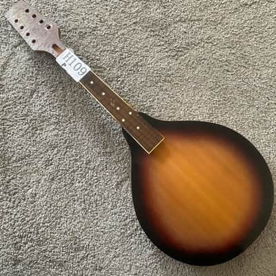 Sunburst 8 String Mandolin DIY Project, Spruce Top, Mahogany Body, Rosewood Fingerboard image 1