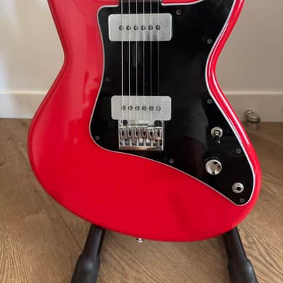 Travis Bean Steve Albini Signauture TB500 guitar in “F**k Me Red” image 2