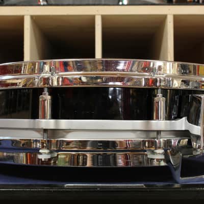 Montineri Custom Drums 3.5x14 Free Floating Snare Drum in Black Lacquer image 3
