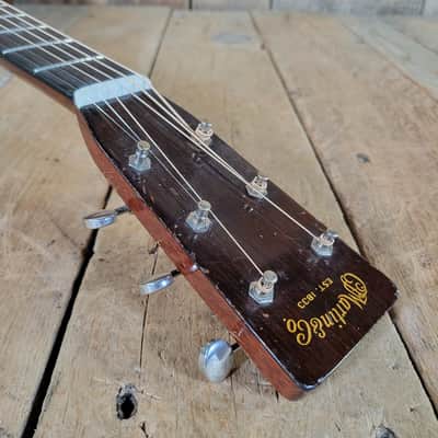 Martin D-28 Herringbone (HD-28) 1946 No Cracks, original finish, fresh neck reset and refret- Natural image 7