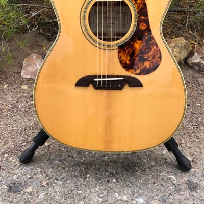 Alvarez Masterworks Series MF60OM Folk OM Acoustic Guitar with Case image 8
