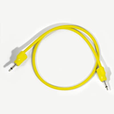 Tiptop Audio Stackcable 50cm / 19.6” Yellow [Three Wave Music] image 2