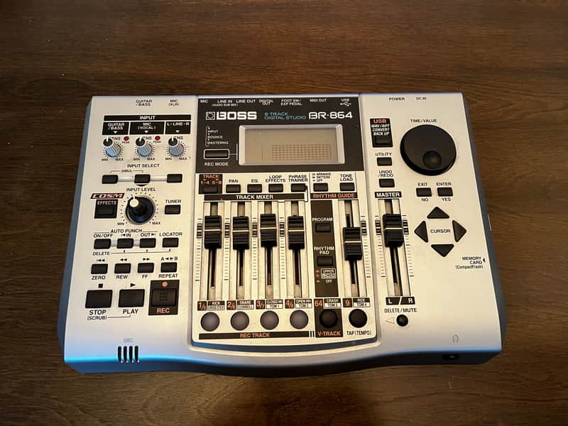 Boss BR-864 8-Track Digital Studio Recorder 2003 - 2006 - Includes Manual image 1