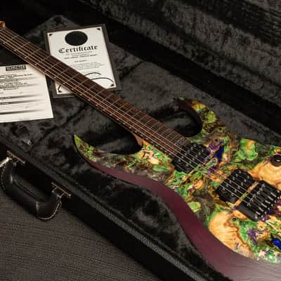 Schecter USA Custom Shop Sunset Extreme 6 2025 Stabilized Top Electric Guitar w/OHSC image 10
