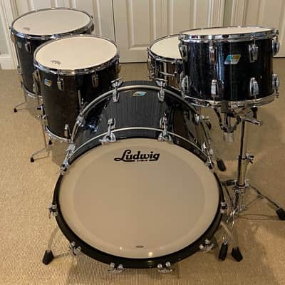 Ludwig  Legacy Maple  Black Galaxy image 1