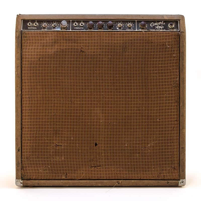 Fender Concert Amp Early '60s Brownface owned by Nils Lofgren image 1