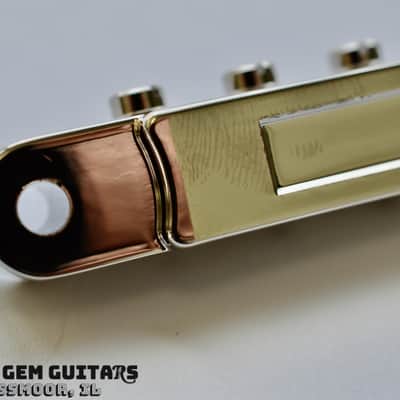 New! Gibson OEM ABR-1 Bridge with posts and thumbwheels - ABS Saddles - Nickel Finish fits Les Paul Standard, ES-335, SG Standard and others! Tune-a-Matic image 13