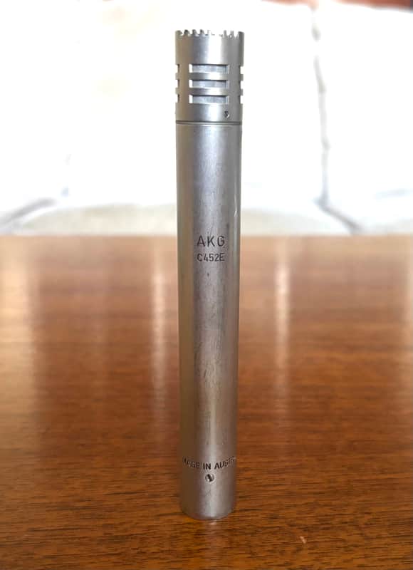 Vintage 1970s AKG C452 E with CK1 Capsule - Nickel image 1