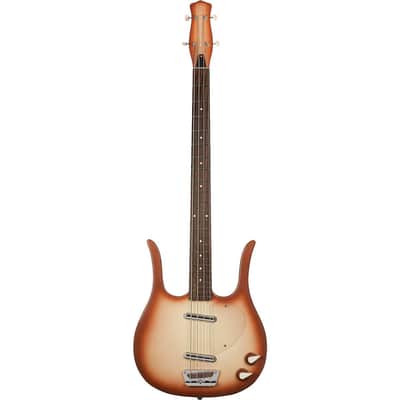Danelectro 58 Longhorn Bass - Copper Burst image 2