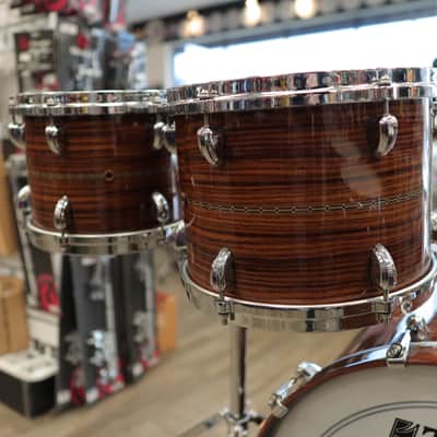 Like New Tama Star Bubinga 5-Pc Shell Pack 10/12/14/16/22 (Limited Edition Natural Rosewood) image 10