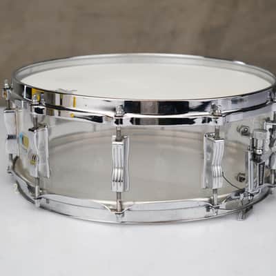 1976 Ludwig Vistalite Clear 5pc Drums #59091 image 21